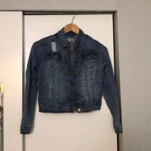 ripped jean jacket